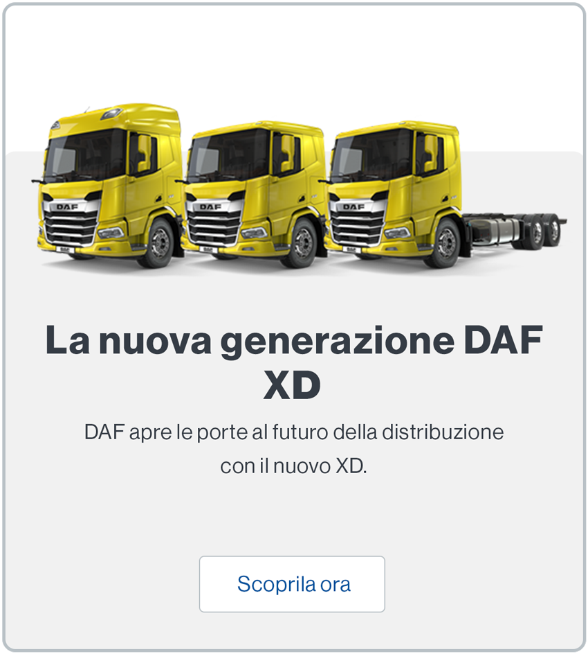 La nuova generazione DAF XD